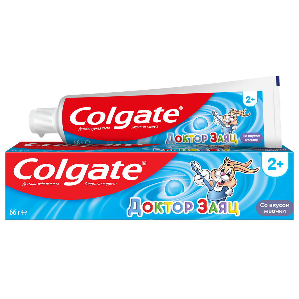 фото упаковки Colgate Доктор Заяц детская зубная паста