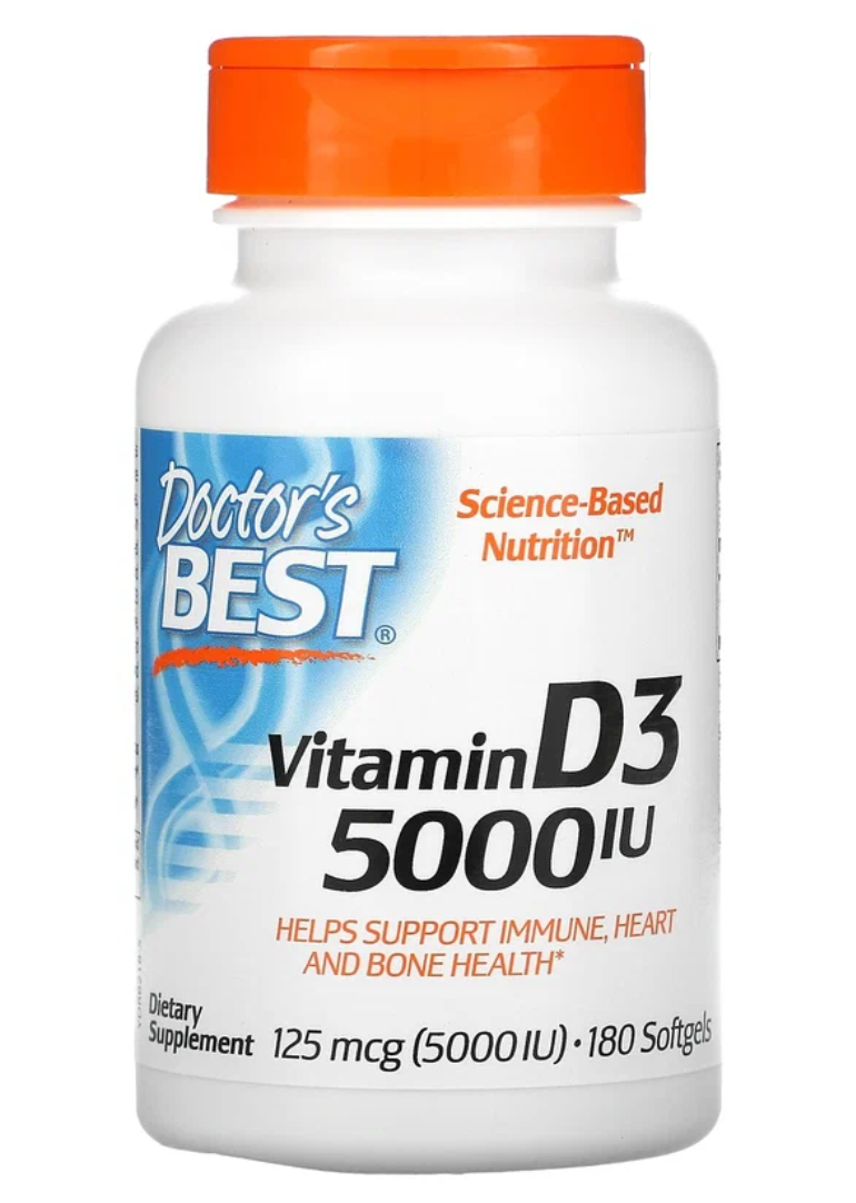 фото упаковки Doctor's Best Витамин D3