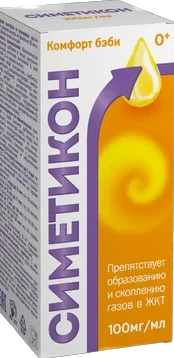 Симетикон Комфорт Бэби, 100 мг/мл, капли для детей, 30 мл, 1 шт.