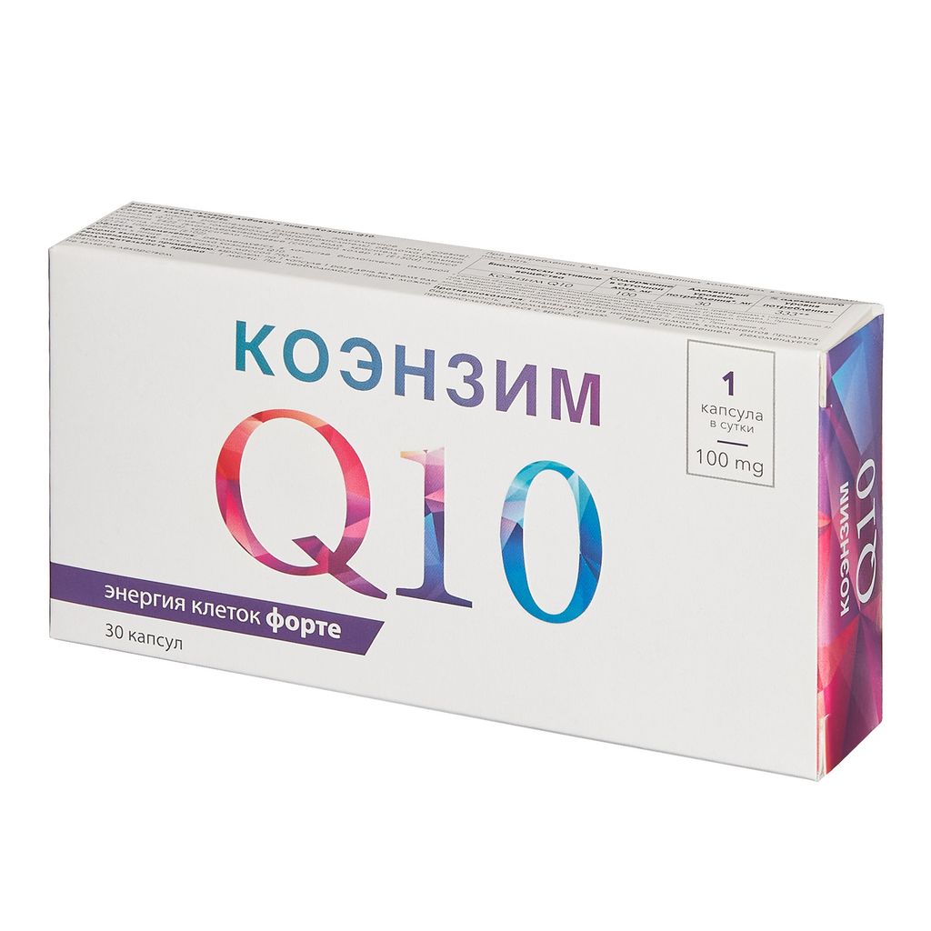 фото упаковки Коэнзим Q10 Энергия клеток Форте