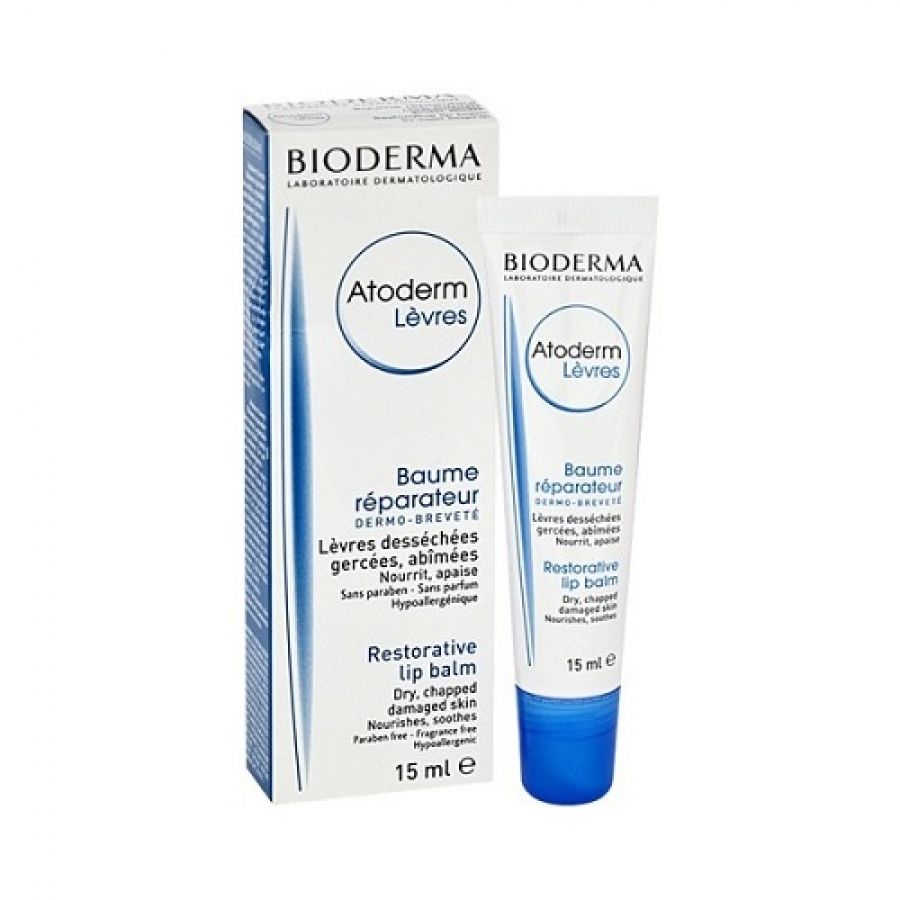 фото упаковки Bioderma Atoderm Бальзам для губ