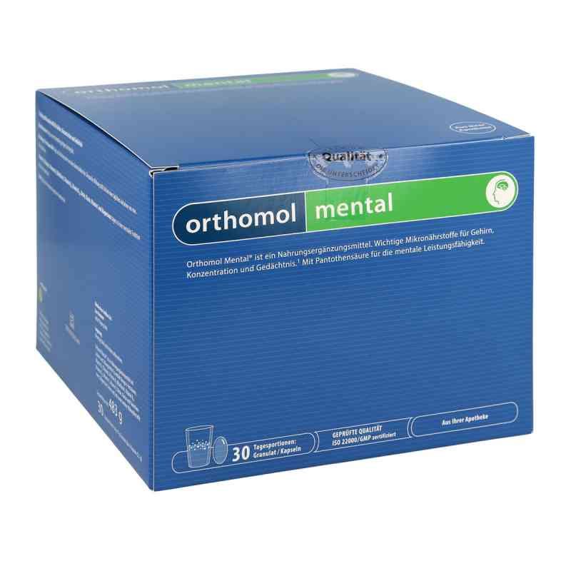 фото упаковки Orthomol Mental Активация мыслительной деятельности