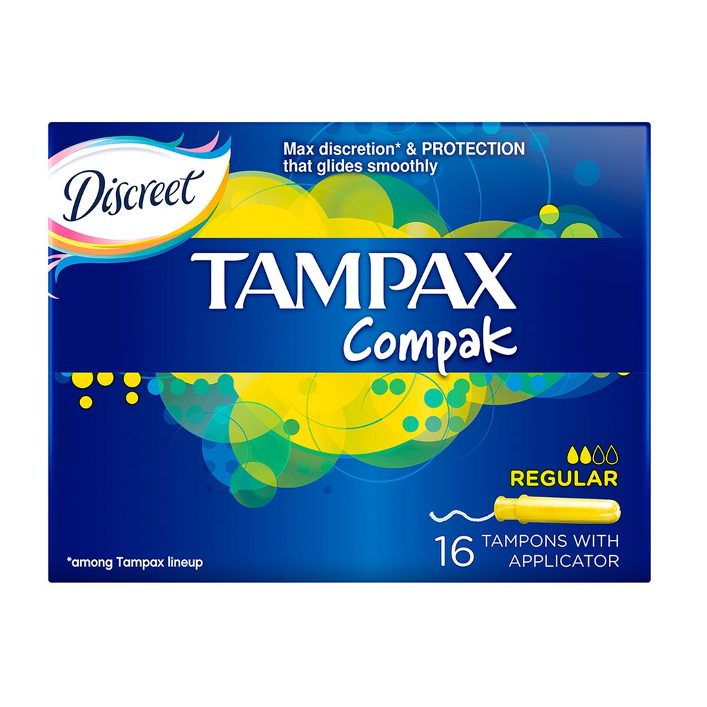 фото упаковки Tampax Compak regular тампоны с аппликатором