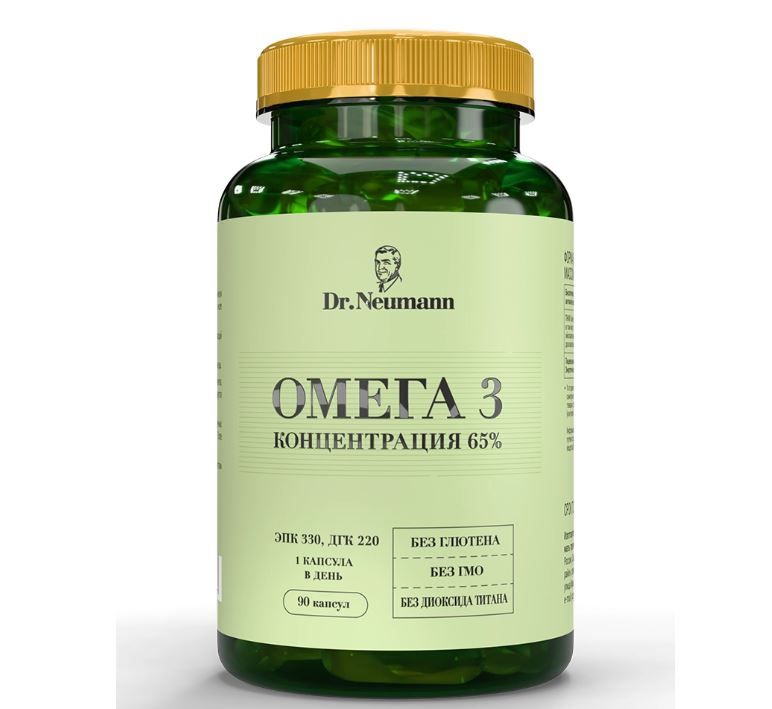 фото упаковки Dr Neumann Омега-3