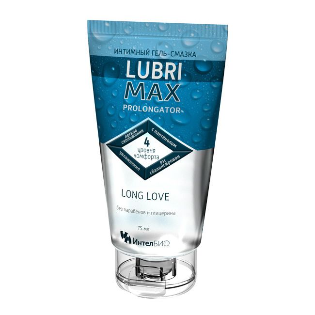 фото упаковки Lubrimax Prolongator гель-смазка интимный