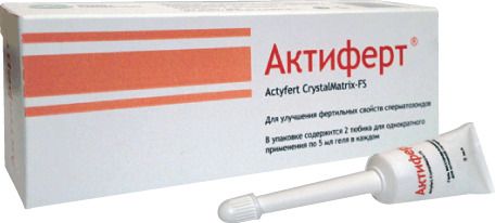 фото упаковки Актиферт CrystalMatrix-FS гель интимный