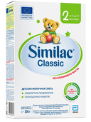 Similac Classic 2, для детей с 6 месяцев, смесь молочная сухая, 300 г, 1 шт.