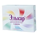 Элькар, 1000 мг, гранулы шипучие для приготовления раствора для приема внутрь, 5 г, 10 шт.