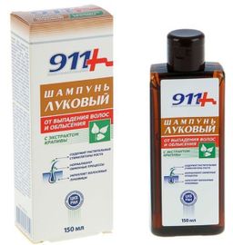 911 шампунь Луковый с экстрактом крапивы