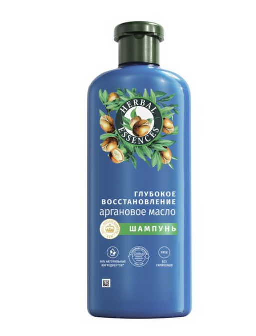 Herbal Essences Шампунь глубокое восстановление, шампунь, аргановое масло, 350 мл, 1 шт.