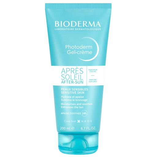 Bioderma Photoderm Гель-крем после солнца, гель-крем, для чувствительной и обезвоженной кожи, 200 мл, 1 шт.