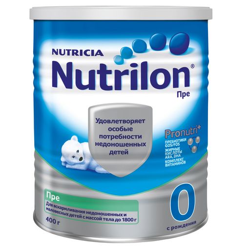 Nutrilon Пре 0, смесь молочная сухая, 400 г, 1 шт.