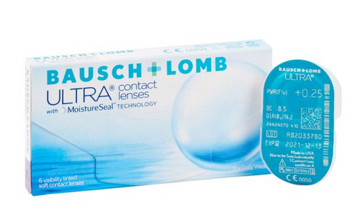 Bausch&Lomb Ultra Контактные линзы плановой замены, BC=8.5 d=14.2, D(-9.50), 6 шт.