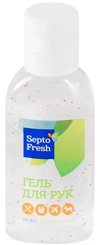 SeptoFresh Гель для рук антибактериальный, 60 мл, 1 шт.