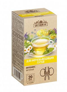 Цветущий Луг Фитомикс Чай для мочевыводящих путей, фиточай, 1.5 г, 20 шт.