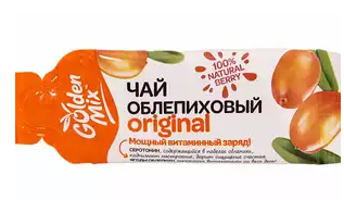 Golden Mix Чай облепиховый Original, чай, 7 шт.