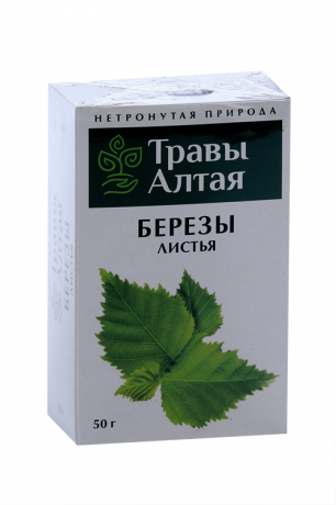 Травы Алтая Березы листья, фиточай, 50 г, 1 шт.