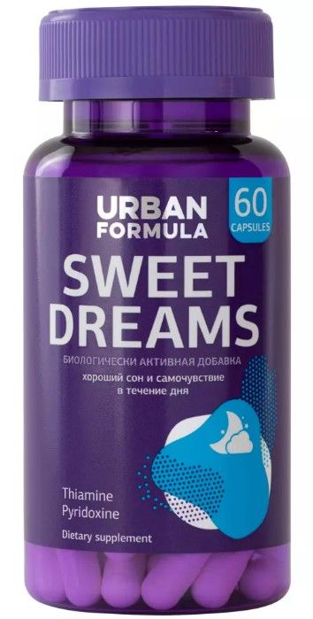 Urban Formula Sweet Dreams Гармония сна, капсулы, 60 шт.