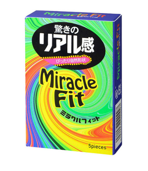Sagami Miracle Fit Презервативы, презерватив, 5 шт.
